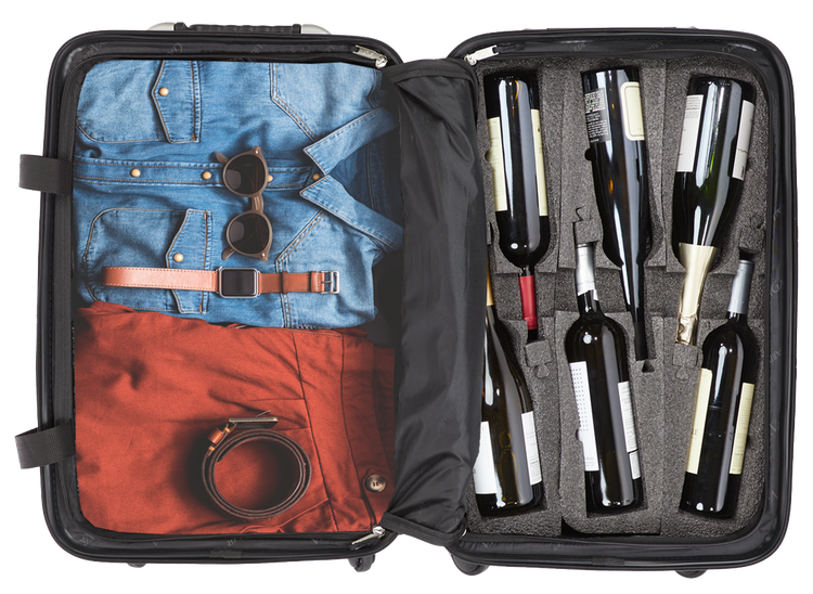 Grande 12 - Bottle Wine Suitcase by VinGardeValise