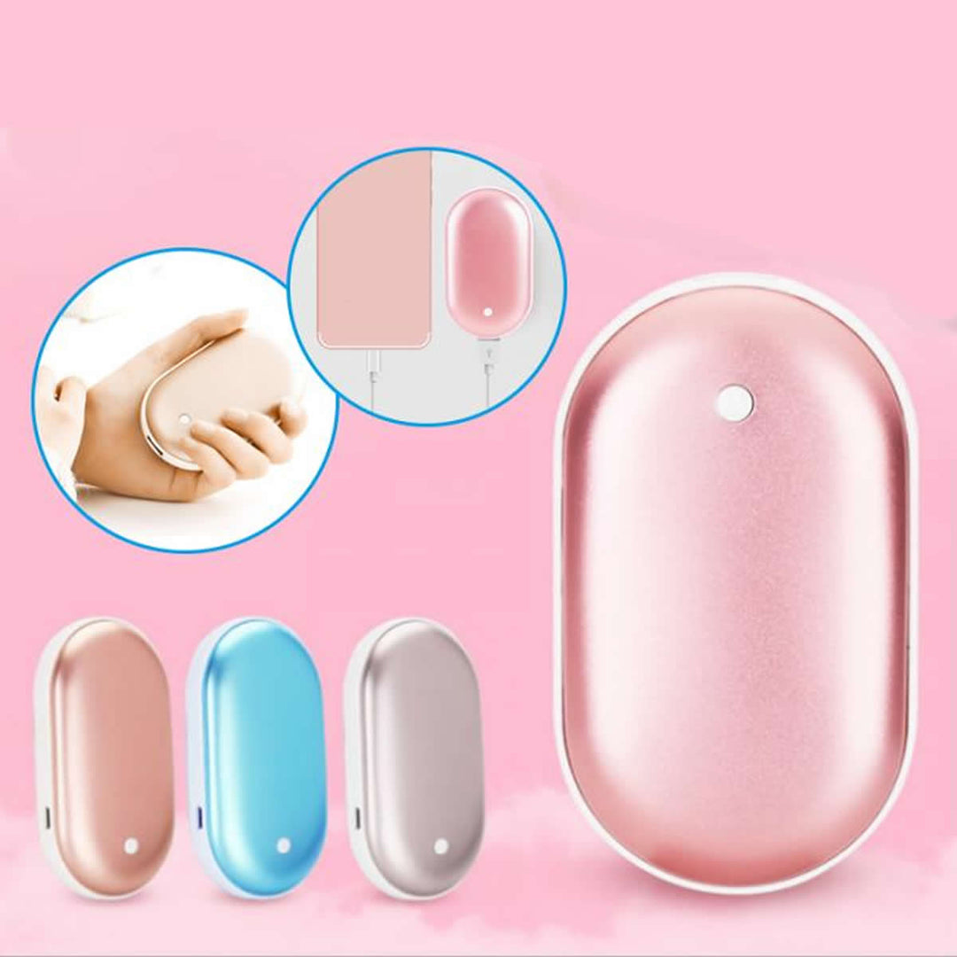 Warm And Cozy Portable Hand Warmer And Power Bank Vista Shops