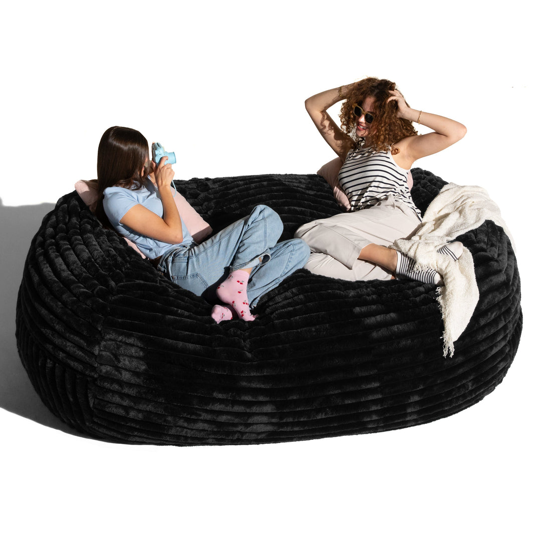 Jaxx Grand Lounger 7 Foot Bean Bag Sofa -Mondo Fur