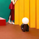 Modern Spiral Bedside Table Lamp - Quirky Whimsical Desk Lamp - Spiral Bedside Table Lamp - Cherry - INSPECIAL HOME