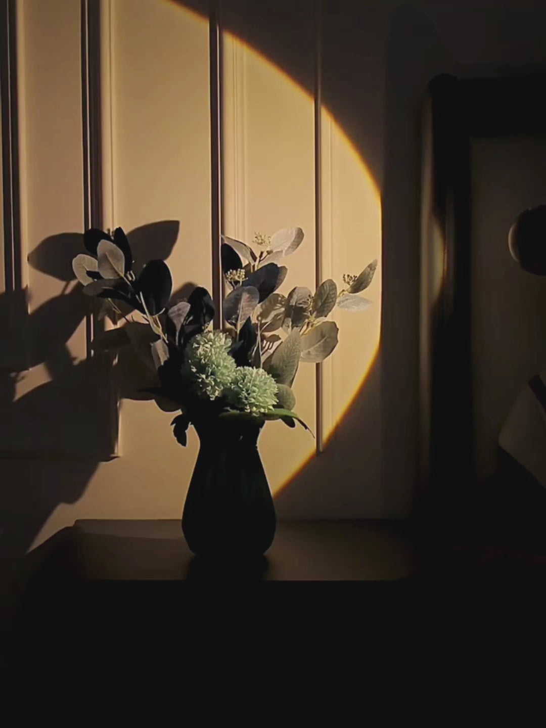 Space Age Motion Sensor Night Light: Punch-free Wall Accent Lighting, Dimmable Nursery Light, Portable Flash Light All-in-One by INSPECIAL HOME