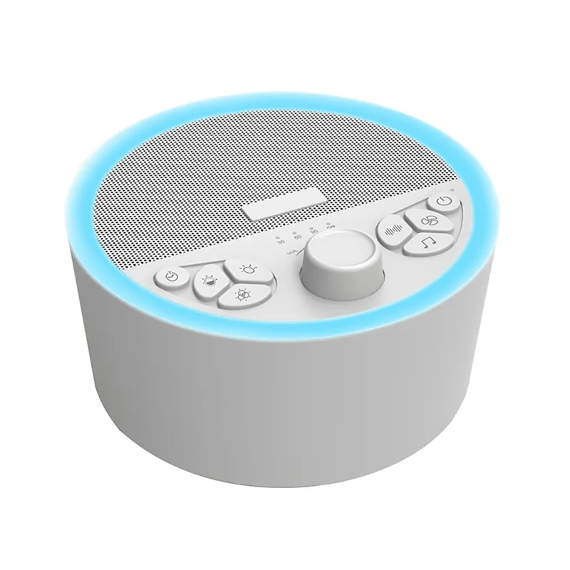 Wizard Research white noise sleep sound machine with calming blue night light