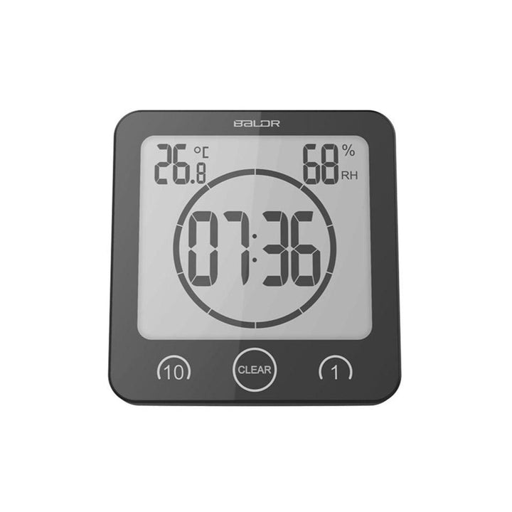 BALDR Waterproof Shower Clock - Reliable Waterproof Clock for Showers