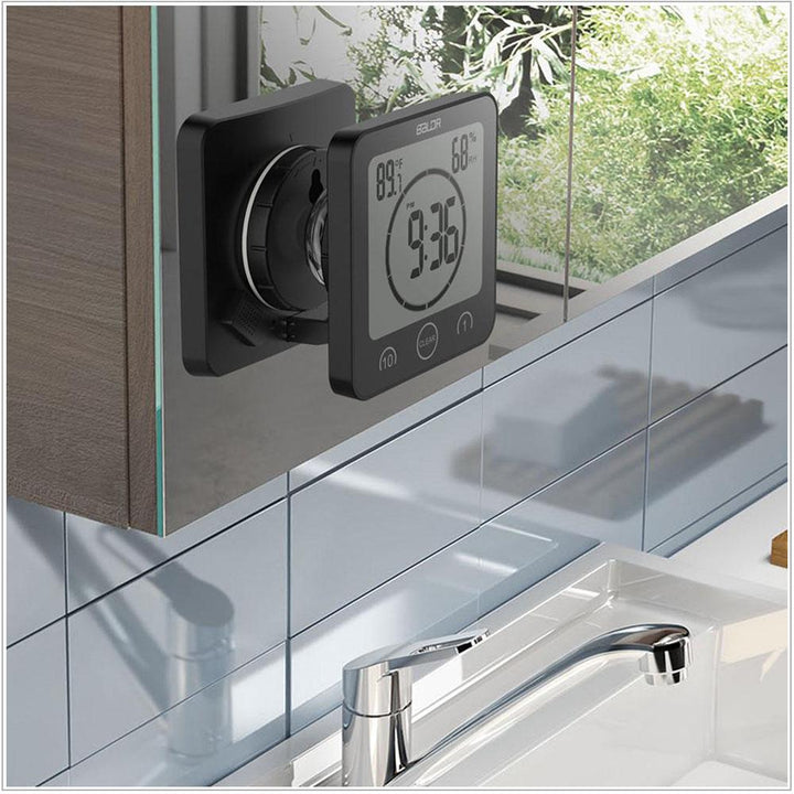 BALDR Waterproof Shower Clock - Reliable Waterproof Clock for Showers