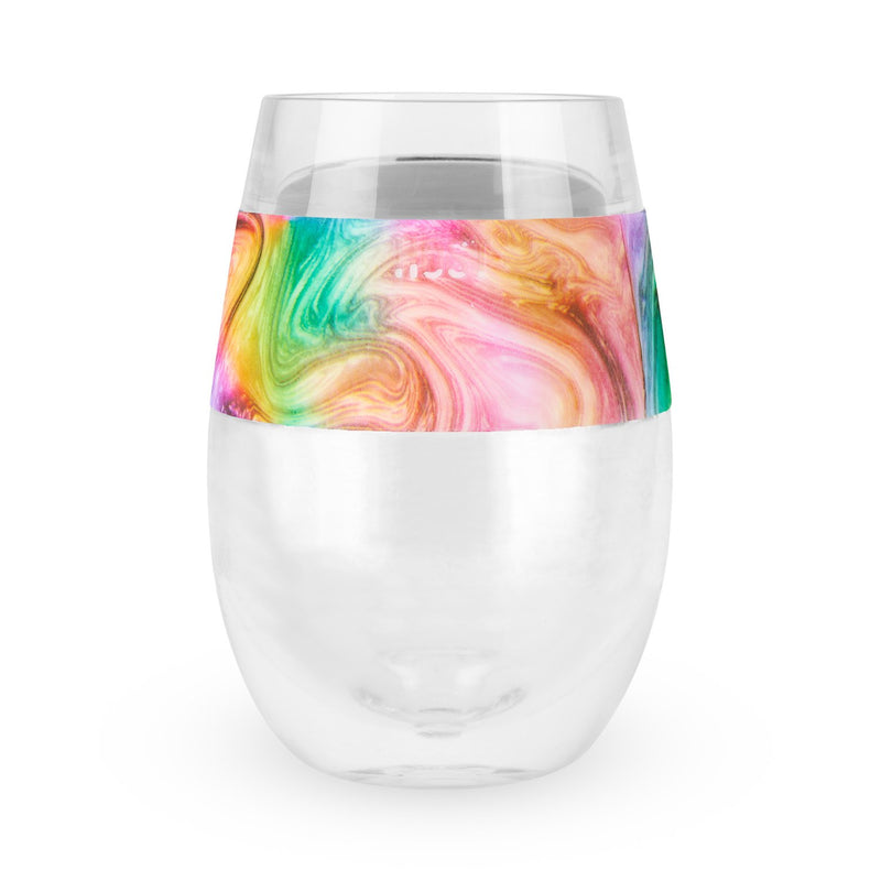 Wine FREEZE Cooling Cup in Translucent Magenta - The Best Wine Store