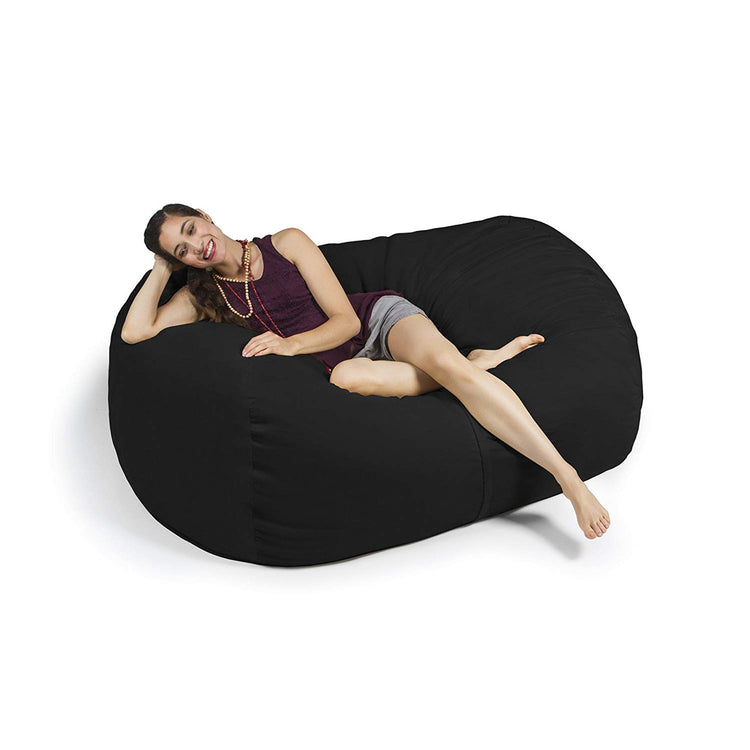 Jaxx 5.5 Loveseat Lounger Bean Bag Brookstone