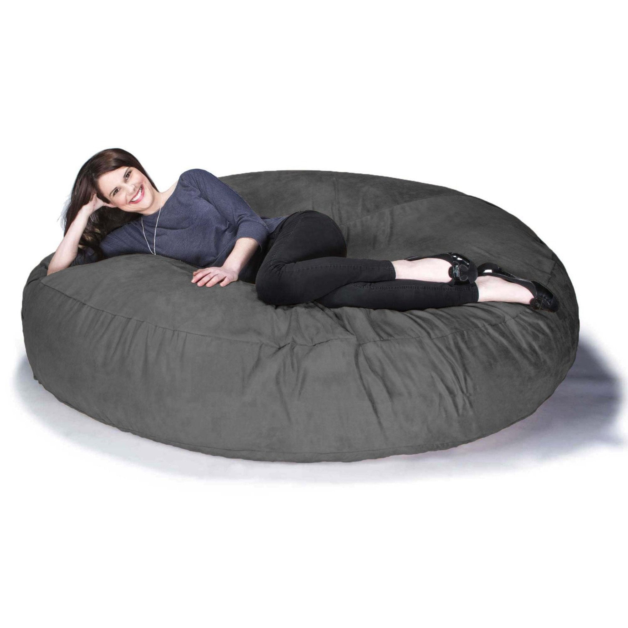 Jaxx 6' Cocoon Bean Bag Chair Brookstone