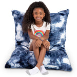 Blue & White Print