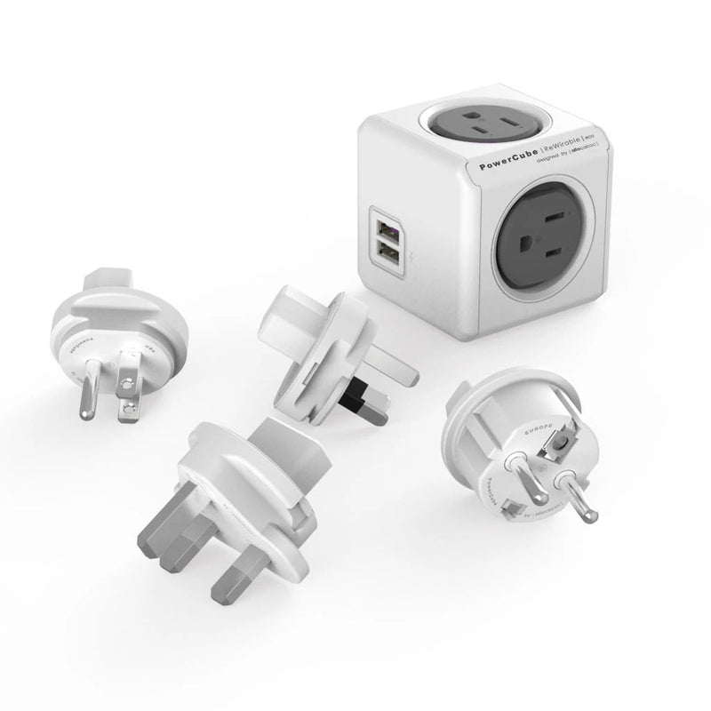 PowerCube Rewirable Multifunction Travel Plug