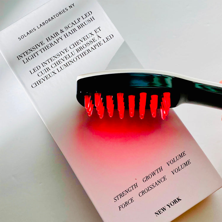 Solaris Laboratories NY Intensive LED Hair Growth Brush