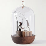 L'Atelier du Vin - Oeno Motion Groom Walnut Wood, Glass and Steel Corkscrew Set