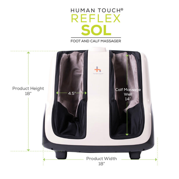Human Touch Reflex SOL Foot and Calf Massage Brookstone