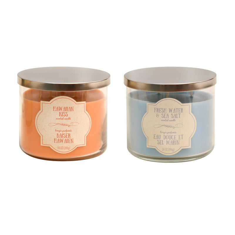 Peach and Sky Blue