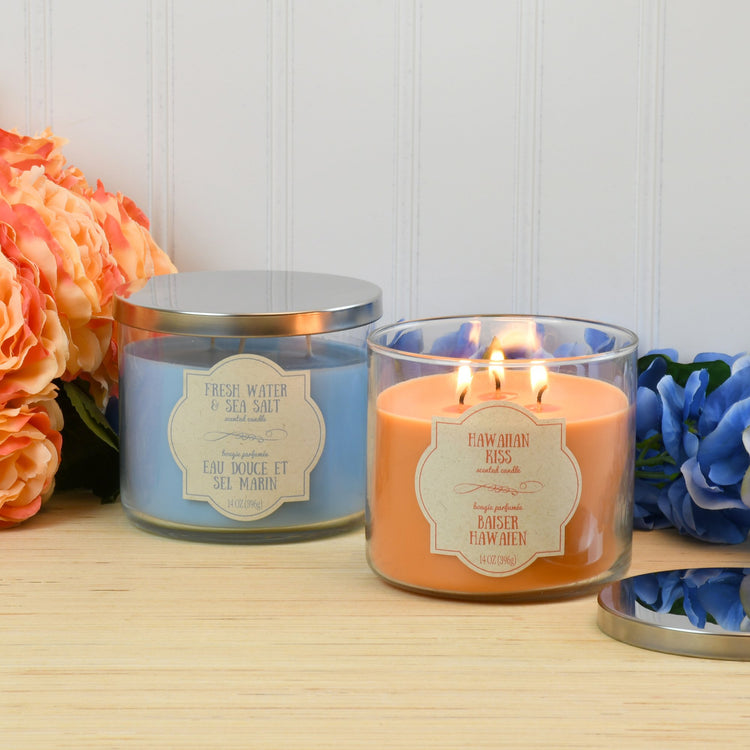 Peach and Sky Blue