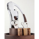 L'Atelier du Vin - Oeno Motion Groom Walnut Wood, Glass and Steel Corkscrew Set