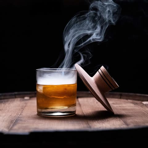 Cocktail Smoker Top - Smoke Stack Kit Brookstone
