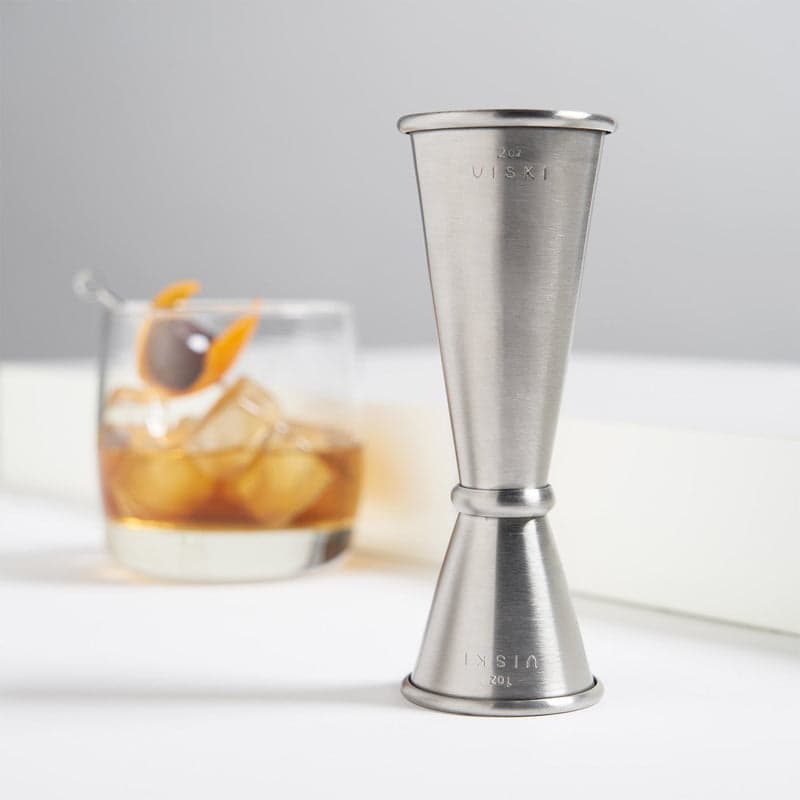 304 Stainless Steel Cocktail Double Jigger Japanese Style Measuring Oz Cup  Bar Tool Shot for Bartending Bartender Jiggers Ounce Measurements Alcohol