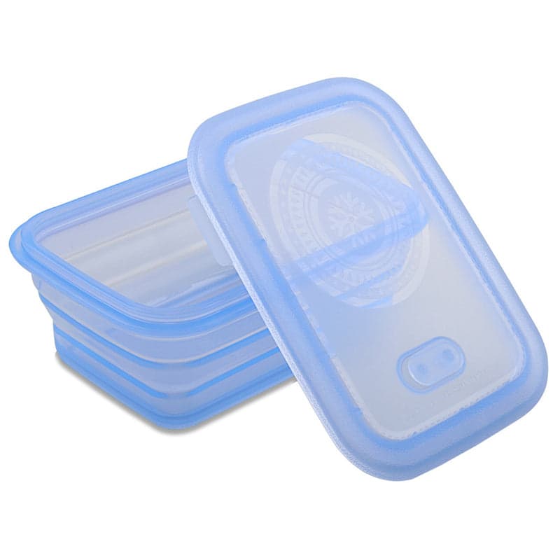 Buy 950ml Blue Disposable Pp Plastic Takeaway Bowl For Food