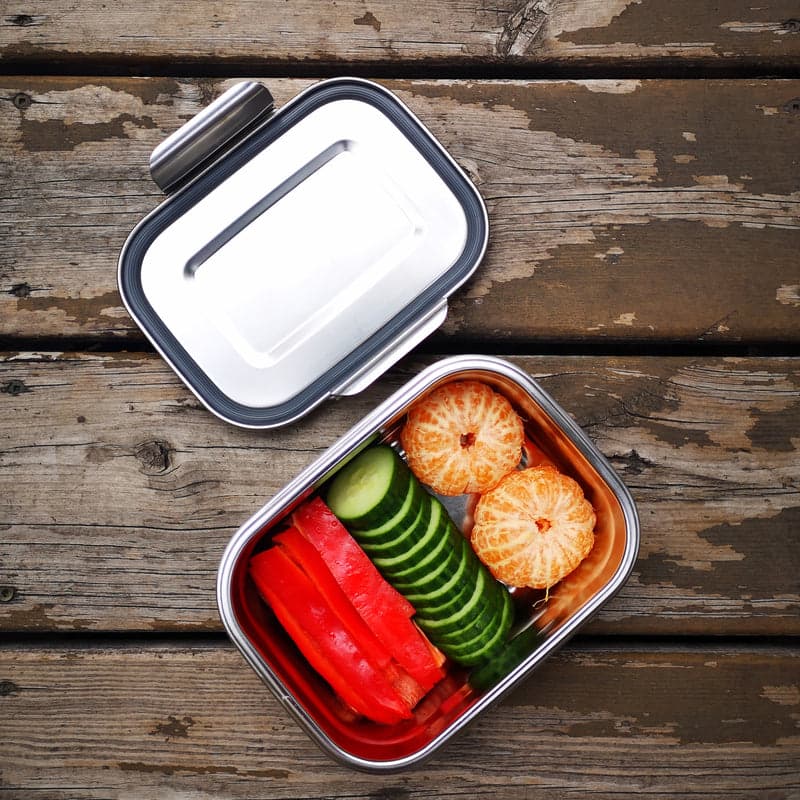 Minimal All Stainless Steel Lunch Box 34 oz