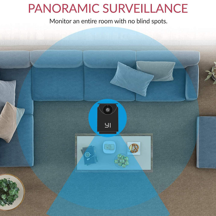 YI H60 Home Security WiFi 2K Camera Brookstone
