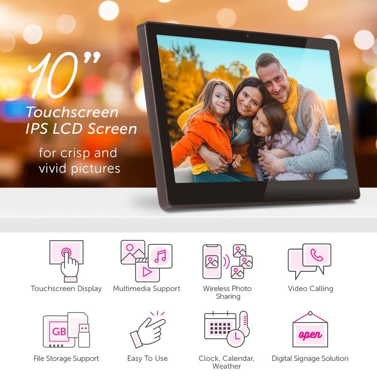 11.6" Digital Photo Frame with Live Video Chat & 16GB Memory