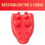 Neck Stretch Massage Trigger Point Chiropractic Pillow by Acupillow