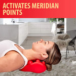 Neck Stretch Massage Trigger Point Chiropractic Pillow by Acupillow