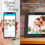 15" WiFi Digital Photo Frame with Touchscreen & 16GB Memory