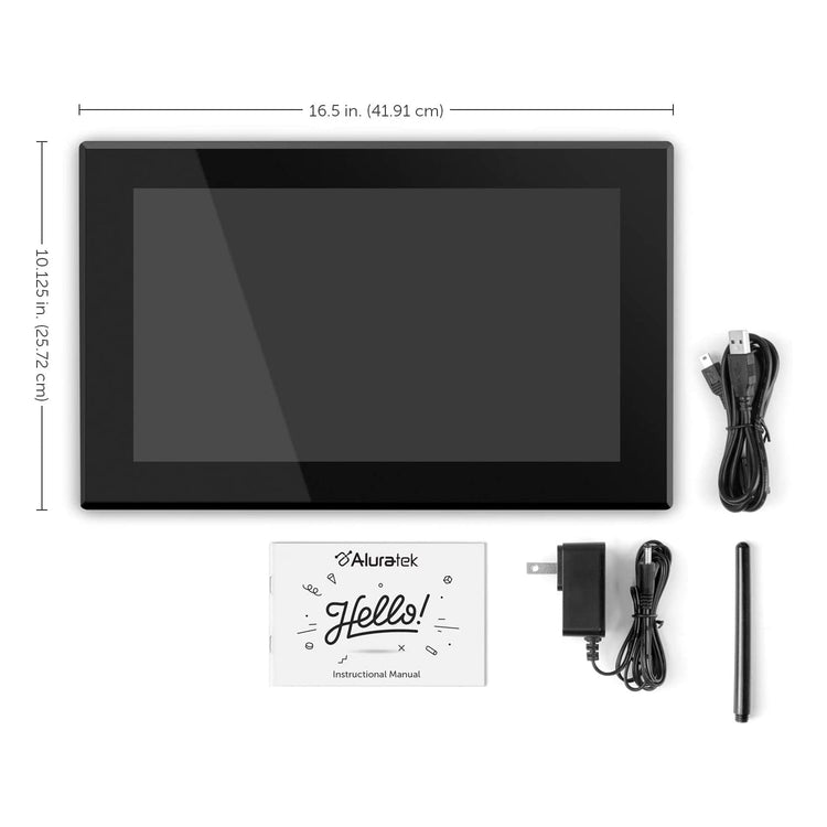 15" WiFi Digital Photo Frame with Touchscreen & 16GB Memory