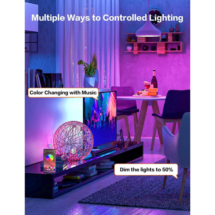 Brookstone led lights remote hotsell