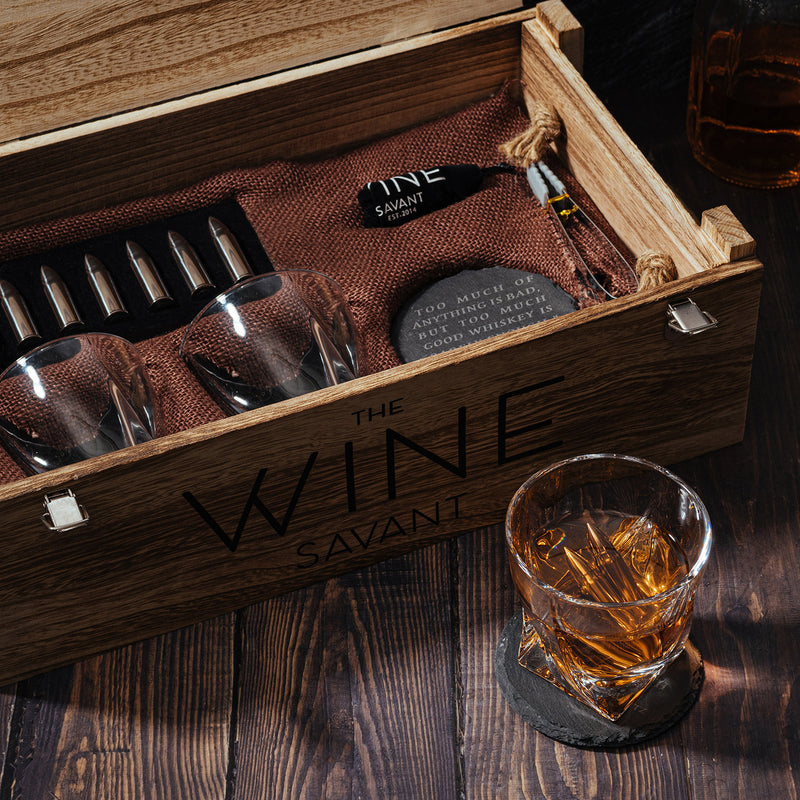 whiskey gift box