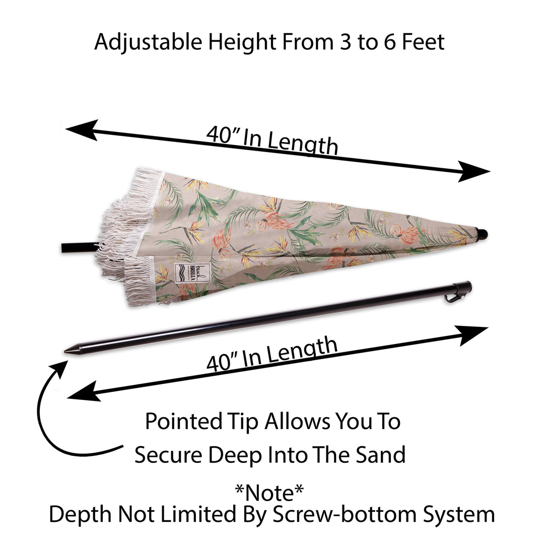 Flamingo Beach Umbrella