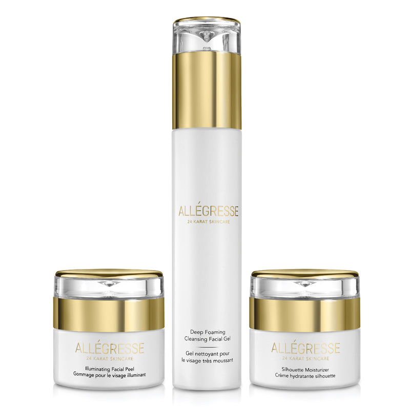 Allegresse 24K Skincare Clean & Hydrate Set