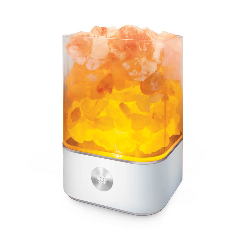 Brookstone himalayan shop salt lamp
