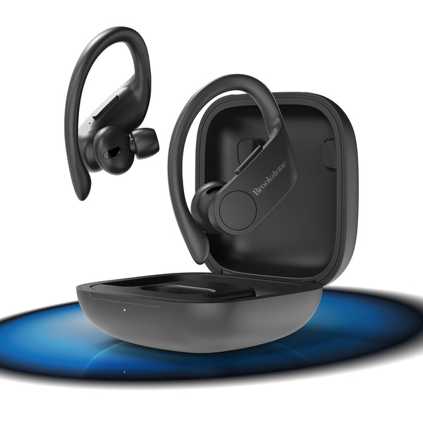Ear Headphones Brookstone Active Pro Earbuds Review Sleek Beat