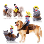 Pet Life 'Yeepaw' Cowboy Pet Holiday Dog Costume