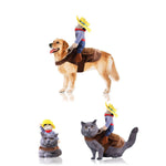 Pet Life 'Yeepaw' Cowboy Pet Holiday Dog Costume