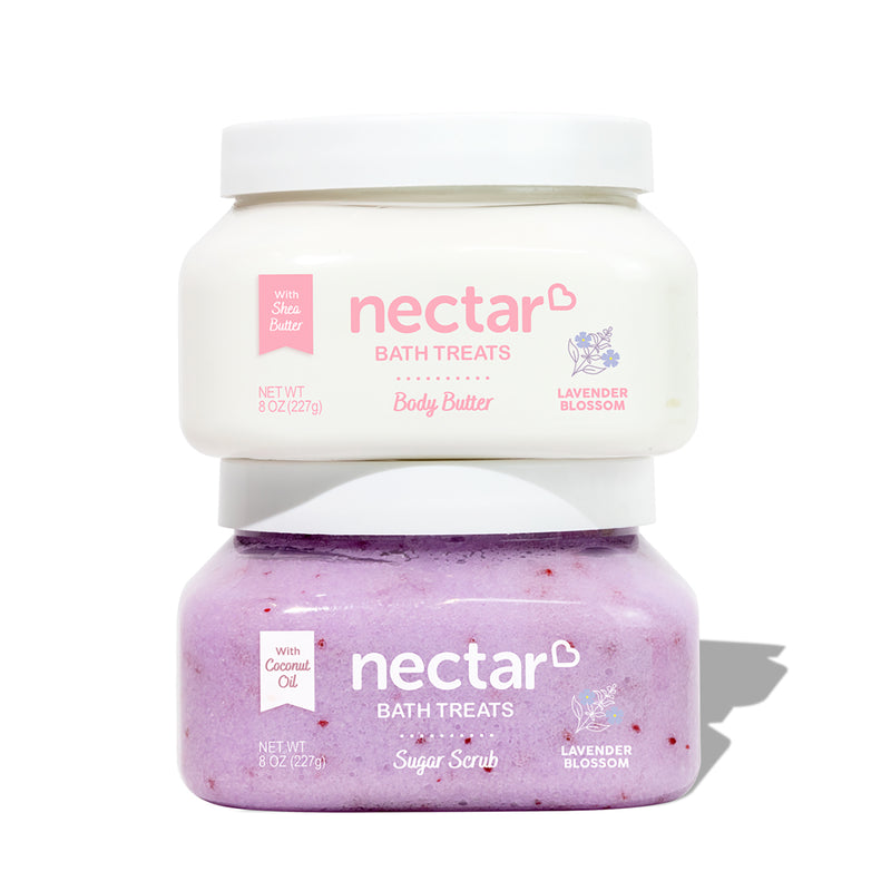 Scrub and Body Butter Duo - Lavender Blossom