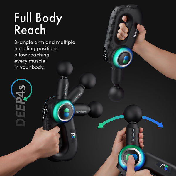ReAthlete Deep4S Massage Gun Brookstone