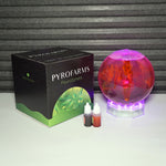 The FluoroSphere - A Fluorescent Light Show with Colorful FluoroGel