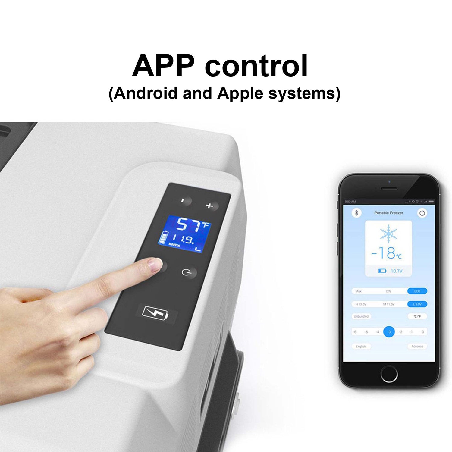 LiONCooler X30A Portable Solar Fridge Freezer - 32 Quarts – Brookstone