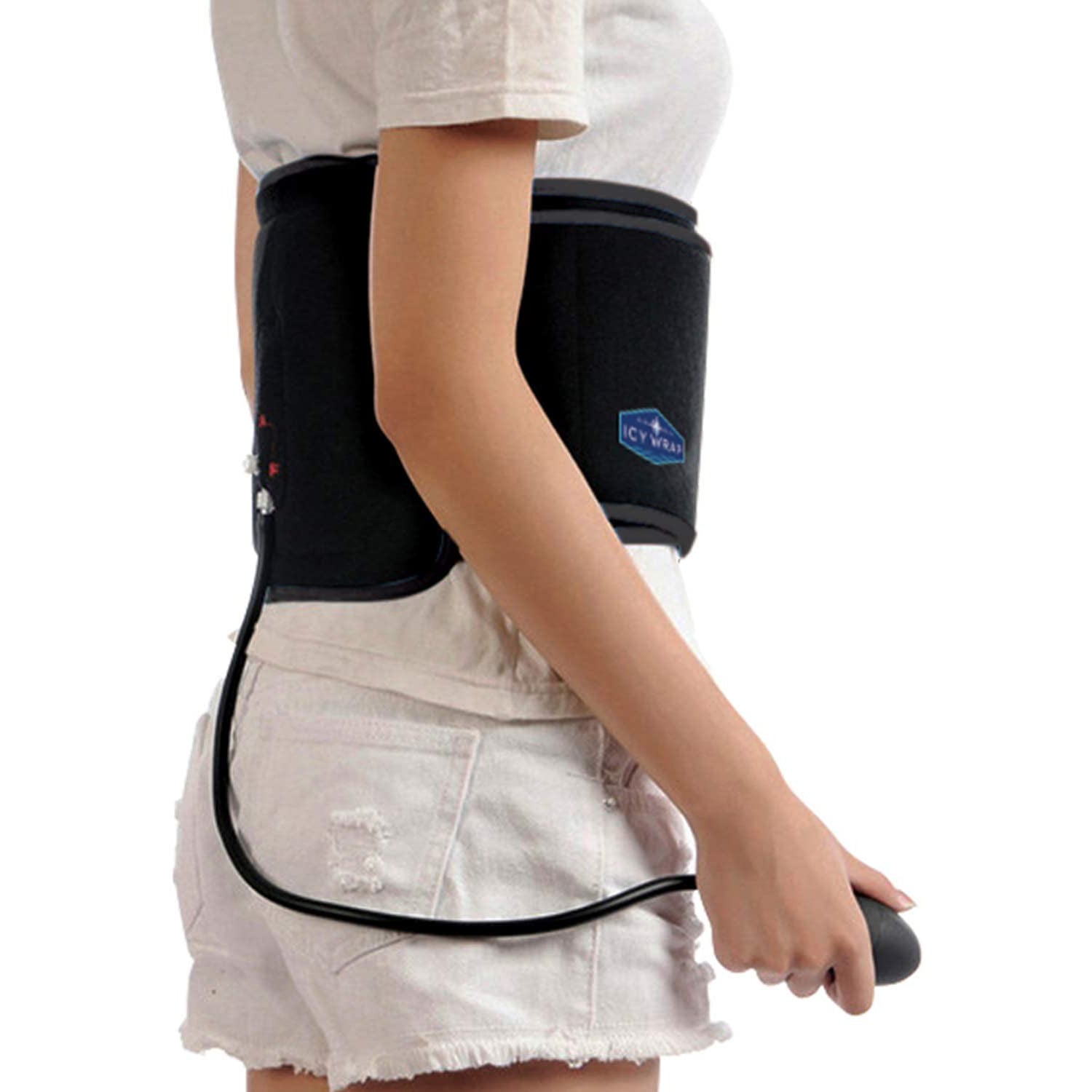 Icy Wrap Cold Pack Compression Wrap for Back Pain Brookstone