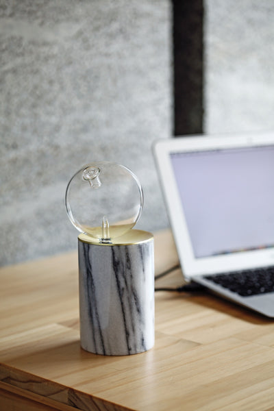 JIA Inc. AROMA Aureole Marble Cold Air Diffuser | Brookstone