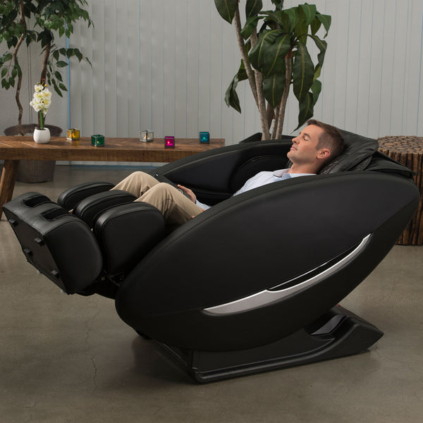 Ji Zero Wall Heated L Track Massage Chair Brookstone