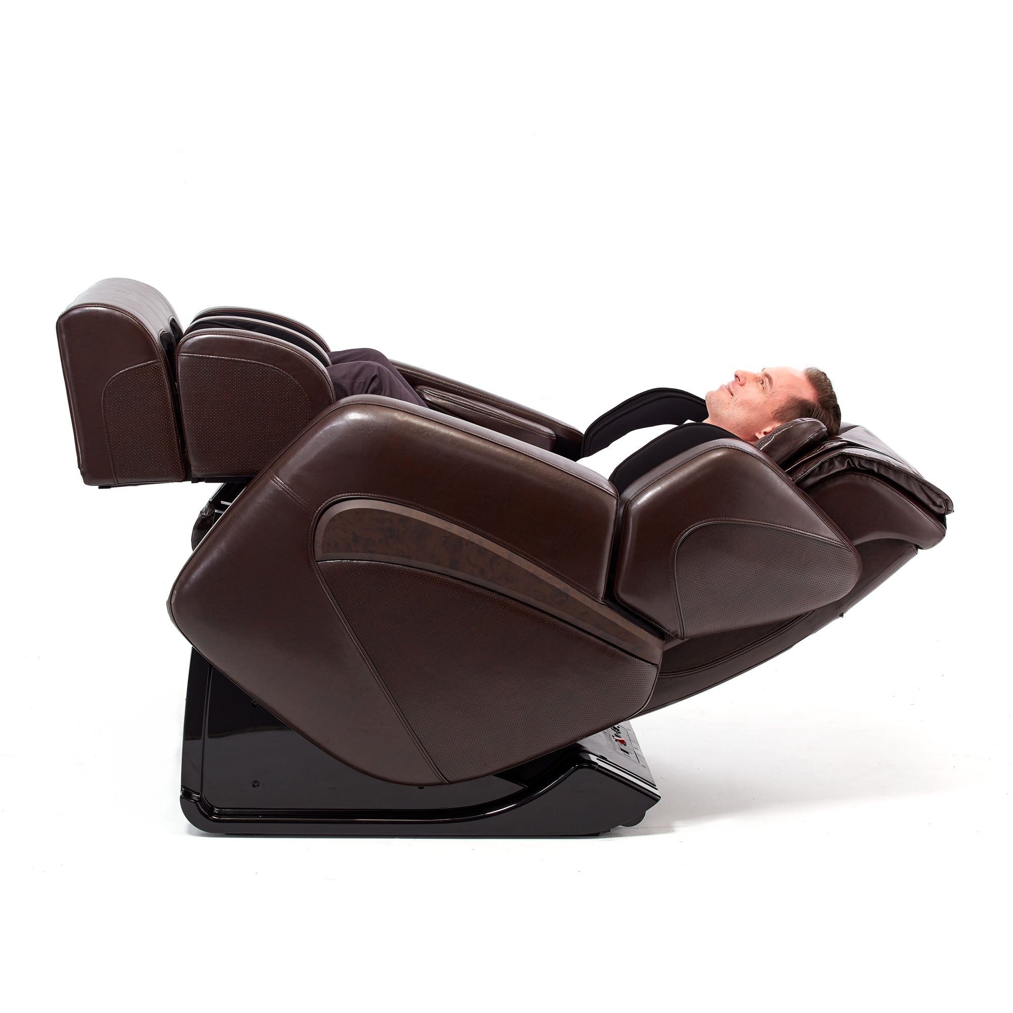 Jin Deluxe LTrack Massage Chair w/ Zero Gravity Brookstone