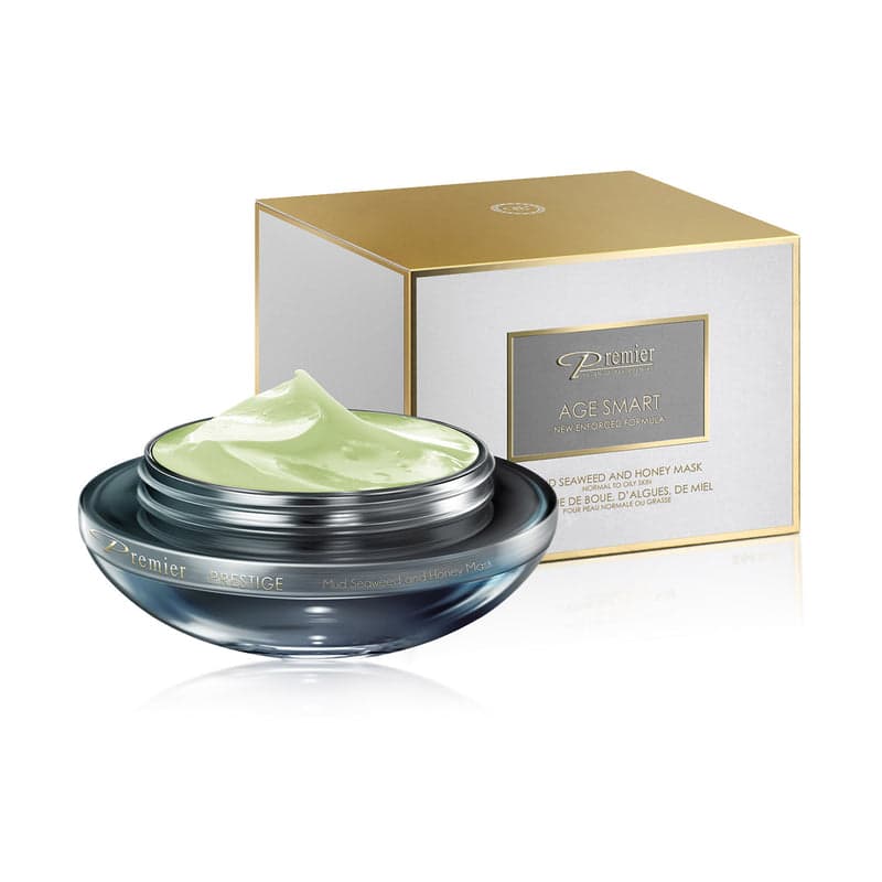 Premier Dead Sea Age Smart Mud, Seaweed, And Honey Mask - Normal To Oily Skin