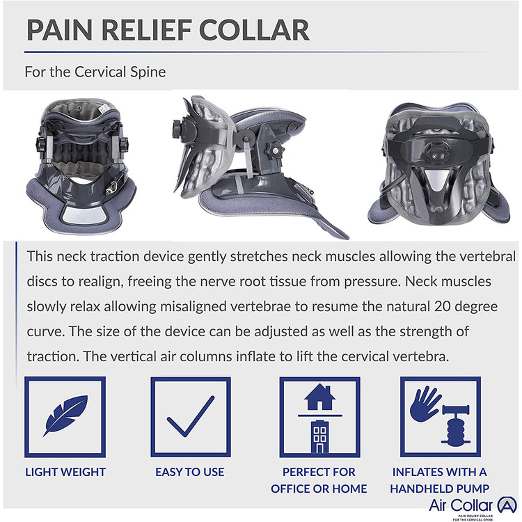 Neck Traction Device by Air Collar-2nd Generation