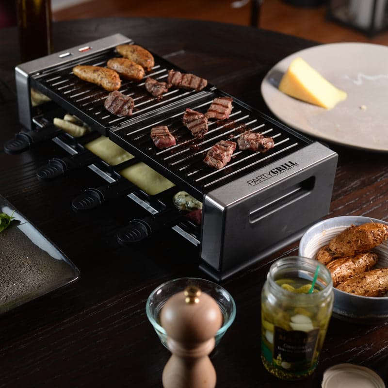 Brookstone Stainless Steel Electric Grill