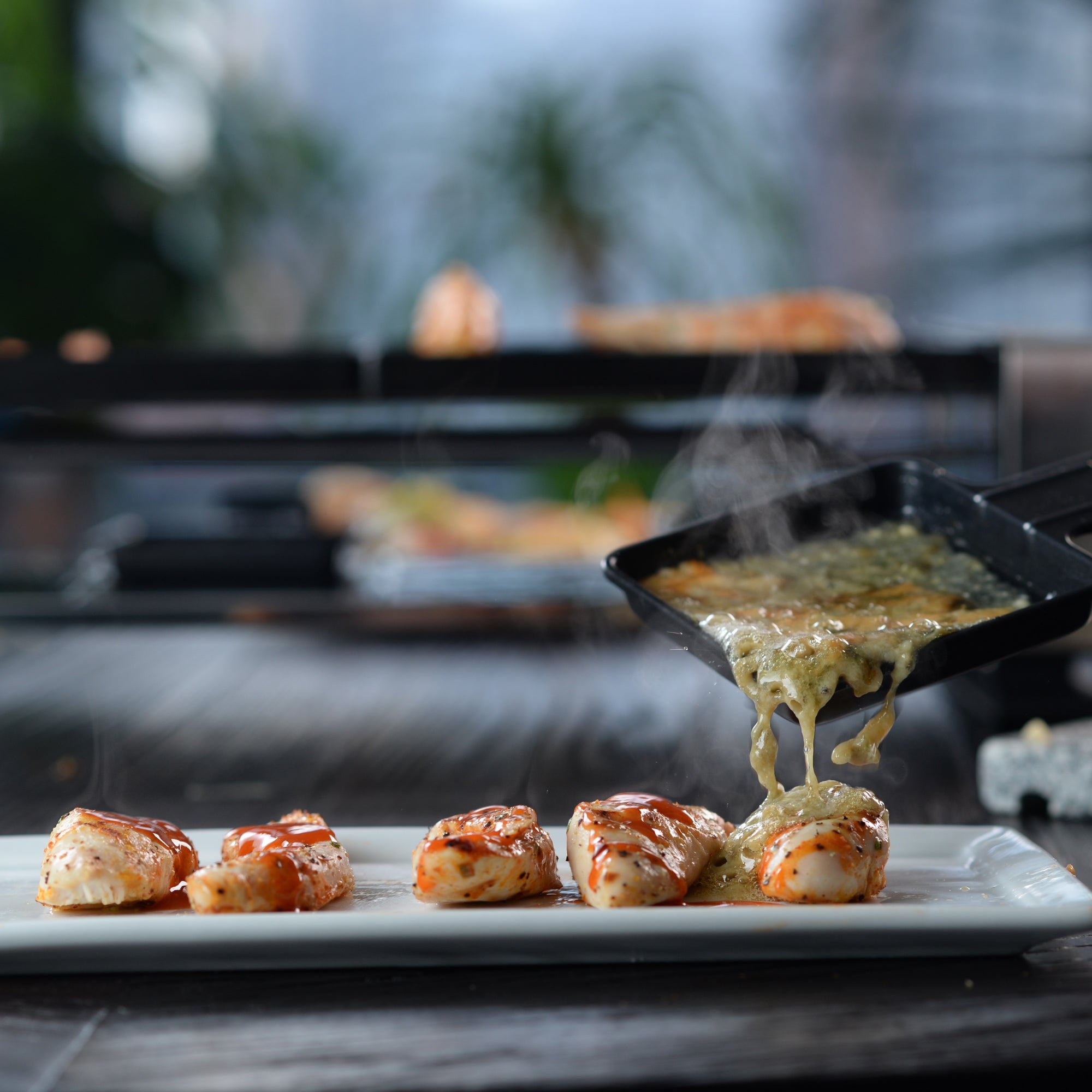 PartyGrill Indoor Electric Grill Brookstone