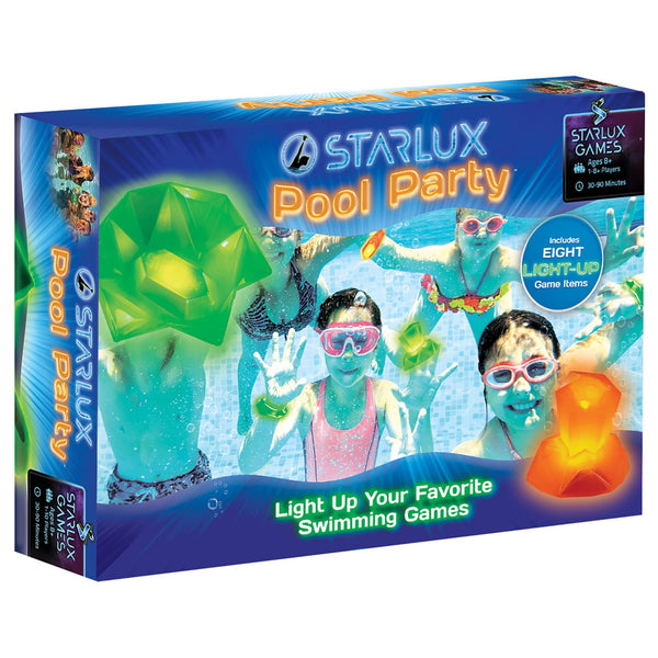 Light Up Pool Party Kit Brookstone